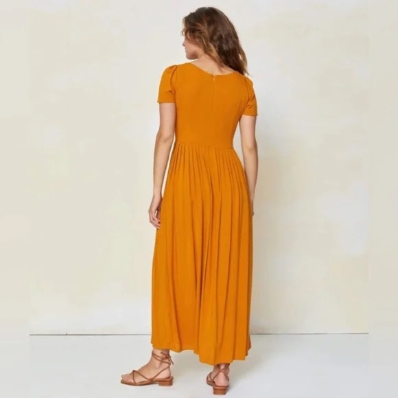 NWOT | Christy Dawn Scarlet Dress in Marigold | Size S - Picture 4 of 12